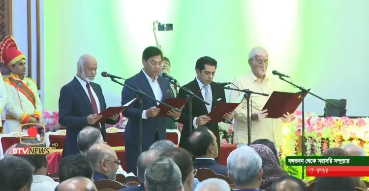শপথ নেওয়া ৬ মন্ত্রী-প্রতিমন্ত্রী কে কোন দায়িত্ব পাচ্ছেন